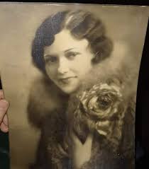 My sis, Sally, and I in one of the rare moments I wasn't trying to drive  her crazy. Check out the wallpaper. Taken at 615 A St. in Taft, California  around mid