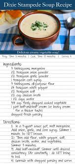 Dixie Stampede Soup Recipe And Mix Recipe Creamy Vegetable Soups Dixie Stampede Creamy Vegetable Soup Recipe Vegetable Soup Recipes