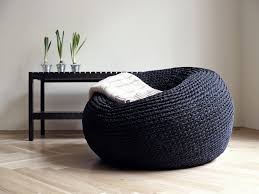 Knotty Floor Cushion By Kumeko 295 Modern Bean Bag Chairs Floor Pouf Bean Bag Chair