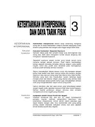 Materi pengertian kedekatan emosional bab ii kecerdasan. Materi 03 Ketertarikaninterpersonal Pdf