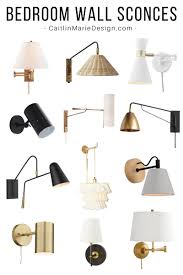 If your bedroom is outfitted with modern furniture, choose a contemporary wall sconce for the bedroom. Bedroom Sconces Coastal Master Bedroom Caitlin Marie Design
