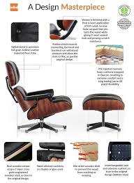 An introduction to the eames lounge chair and ottoman (officially catalog model numbers 670/671) in the original rosewood veneer finish and black 'best auch' scottish leather. Classic Lounge Chair Ottoman Black Eames Lounge Chair Replica Eames Lounge Chair Chair And Ottoman