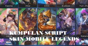 Silahkan download file script skin hero mobile legends patch terbaru 2021 melalui link mediafire yang telah mimin sediakan disini. Kumpulan Script Skin Mobile Legends Gratis Terbaru 2021 Indodominic