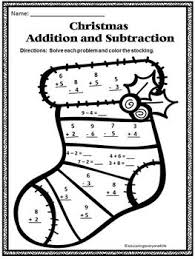Christmas Addition And Subtraction Christmas Math Activities Christmas Addition Christmas Math