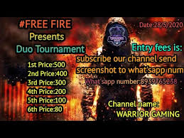 Tutorial desain poster fast tournament fm free fire pubg template plp pixellab. Freefire Live Duo Tournament Match Youtube