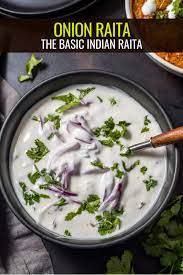Stir together the cucumber, yogurt, lemon juice, mint, sugar, and salt in a bowl. Onion Raita Recipe Pyaz Ka Raita Simmer To Slimmer