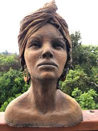 Dreaming: Resincomposite one of my sculptures i did a while ago.