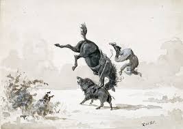 Pig sticking, 1889 | Online Collection ...