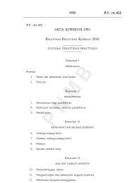 Diuruskan oleh anggota lembaga koperasi yang dilantik dlm mesyuarat agung tahunan. Peraturan Peraturan Koperasi 2010