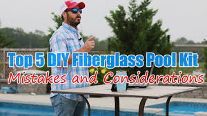 Not only do we sell fiberglass swimming pool kits in your area, we also provide just about any type of product you would want for your backyard, swimming pool, landscaping and more. Do It Yourself Fiberglass Pools The Ultimate Diy Project Youtube