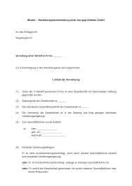 Check spelling or type a new query. Https Www Beck De Rsw Upload Downloads Und Demos 09 Muster Handelsregisteranmeldung Einer Neu Gegr C3 Bcndeten Gmbh Pdf