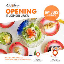 50, jalan dedap 9, taman johor jaya (8,411.19 km) 81100 johor bahru. Sushi Mentai Johor Jaya Jb Opening Sushi Mentai Group Facebook