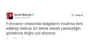 10 Aforizmik Tweet I Ile Devlet Bahceli Nin Bir Yeralti Edebiyat Yazari Oldugu Gercegi Listelist Com