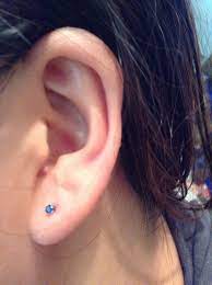 My Ears Got Re Pierced Its Been 5 Weeks Thinking About Getting Another Piercing Piercing Stud Earrings Nose Ring