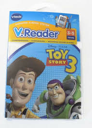Vtech Toy Story 3 Vreader Game 3 5 Years Animated E Book System Disney Pixar Vtech Toy Story 3 Vtech Toy Vtech