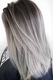 Next, we have similar idea but for brown hair instead. Silver Hair To Dye Or Not To Dye Silver Blonde Hair Brunette Hair Color Ombre Hair Color
