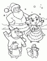 Great book for kids who love dora the explorer, coloring, drawing or being artistic! Dora The Explorer Coloring Pages