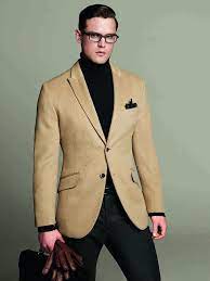 I really like this camel one, since the color is a little more unexpected and can still be paired with multiple outfits! Modern Destiny Inspiration Mens Fashion Suits Well Dressed Men Mens Outfits