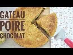 Delicieux Gateau Moelleux Aux Poires Et Chocolat Recette Facile Et Rapide Poire Au Chocolat Gateau Au Poire Gateau Moelleux