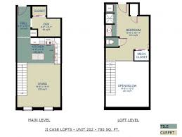 Browse cool 2 bed 2 bath floor plans today! Ji Case Lofts Apartment Rentals