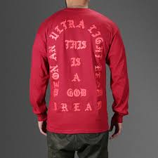 I Feel Like Pablo Red Long Sleeve T Shirt Wehustle Menswear Womenswear Hats Mixtapes More Hip Hop Outfits Kanye West Street Wear Urban