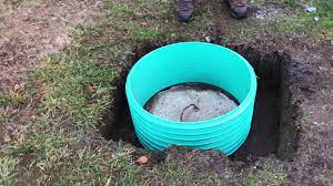 More accurately, septic tanks are components of the wider septic system which locate and remove the tank cleanout cover (an inlet or outlet into the tank that might be at both ends or even at the center). Installing Septic Tank Risers Diy Youtube