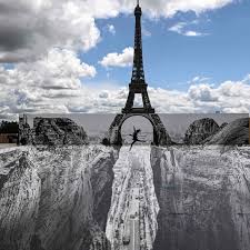 Finden sie hochwertige fotos, die sie anderswo vergeblich suchen. Schlucht Unterm Eiffelturm Optische Tauschung Fasziniert Burger Von Paris Video Stern De
