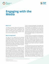 Engaging With The Media Sdg Accountability Portal