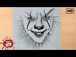 As landscapes are wide and need detailed picture, artists love to draw pencil drawings of landscapes. Pencil Drawing Of Pennywise The Clown It 2017 Movie Narrated Easy Step By Step Tutorial Youtube