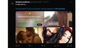 Oviya Helen Leaked Viral MMS Video Scandal: Tamil Actress Files Complaint  Over Morphed Clip