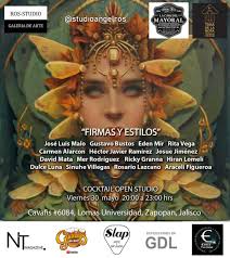 Angel Ros Firmas y Estilos Viernes 30 de mayo del 2025 a las 20:00 hrs.  Cavafis 6084 Col. Lomas Universidad, Zapopan Jal.