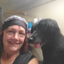 Chloe is feeling so fresh and so clean after her bath. 😂 ￼