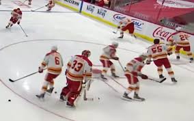 Nhl, the nhl shield, the word mark and image of the stanley cup and nhl conference logos are registered trademarks of the national. The Calgary Flames Should Have Got Right Back On The Bus After This Craptacular Warmup On Monday Night This Is The Loop Golfdigest Com