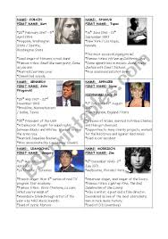 Please let us know what you think by leaving a comment. Oral Expression How To Introduce A Celebrity Esl Worksheet By Froggie