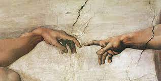 Volta della cappella sistina), painted by michelangelo between 1508 and 1512, is a cornerstone work of high renaissance art.the ceiling is that of the sistine chapel, the large papal chapel built within the vatican between 1477 and 1480 by pope sixtus iv, for whom the chapel is named. Fingers Touching Wall Art Pixels