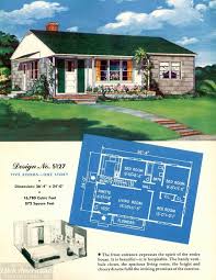 Small home plans are defined on this website as floor plans under 2,000 square feet of living area. 130 Vintage 50s House Plans Used To Build Millions Of Mid Century Homes We Still Live In Today Click Americana