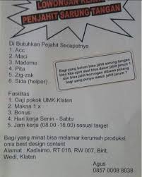 Kerja sampingan dibawa pulang jogja. Kerja Borongan Dibawa Pulang Tangerang Kerja Sampingan Dibawa Pulang Jogja 10 Tempat Wisata Shane Pral1940