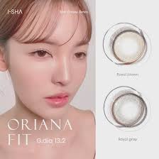 Buy i-Sha Oriana Fit Royal Grey Colored Contacts