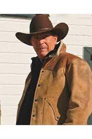 John Dutton Yellowstone Season 3 Leather Jacket Fur Collar Leather Jacket Leather Jacket Brown Leather Jacket