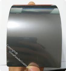 Chrome Silver Metallic Powder Coating Paint Colors