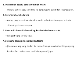 Simpulan bahasa untuk kawan baik. Kawan Baik Peribahasa