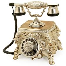 Gumus Varakli Aslanli Swarovski Tasli Telefon Telefonlar Antikalar Swarovski