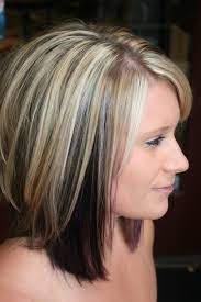 This look is best achieved at a salon to look as blended as possible but you can achieve this also at home by bleaching your hair lengths from the root and. Blonde Highlights With Dark Red Hair Novocom Top