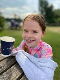 Lovely photos of Imogen sent in by Elizabeth Allport, thank you! Elizabeth  wrote: "Imogen's first swim in open water...she loved it" We are glad you  had a great time with us Imogen!