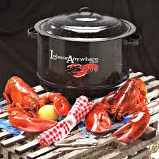 The traditional parlour lobster pot design makes it very difficult for lobsters to escape once they have entered. Buy Lobster Cooking Pot Classic Pot To Boil Steam Live Lobster