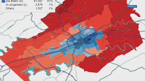 March 3, 2020 presidential primary results Urban Vs Rural Divide Separates Red From Blue In Knox County And The Country Wbir Com