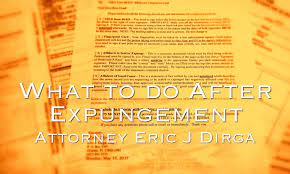 Dismissals and diversionary programs expungement. After Your Record Is Expunged What S Next Eric J Dirga Pa