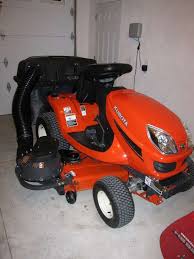 You get an equal or better quality attachment for your tractor, without paying the huge markup from buying the brand name kubota at the dealership. Pics Of Bagger Attachment For Gr2110 My Tractor Forum