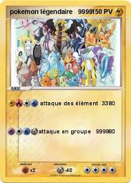 Ici, tu trouveras les plus belles illustrations de. Pokemon Pokemon Legendaire 9999