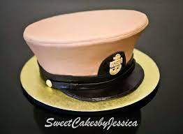 Navy Chief Cake Uniform Hat Combination Cover Cake Khaki Cake Khaki Hat Cover Retirement Cake Us Navy Navy Chief Navy Cakes Chiefs Cake Navy Cupcakes